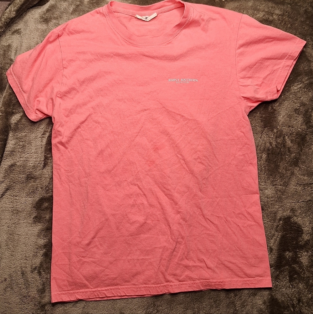 Simply Southern Seas The Day‎ T Shirt Tee Size Small Used - Picture 2 of 5